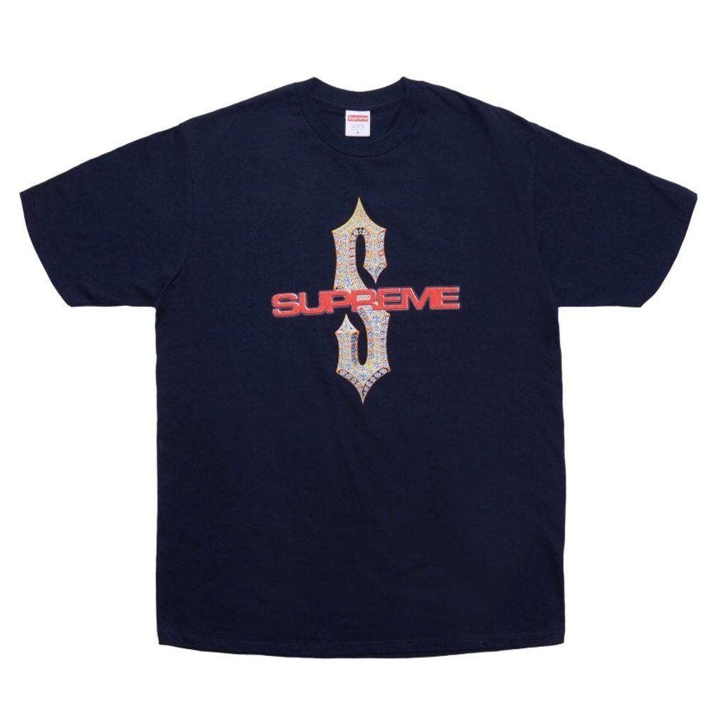 100% Authentic SUPREME DIAMOND TEE SS18 - Medium